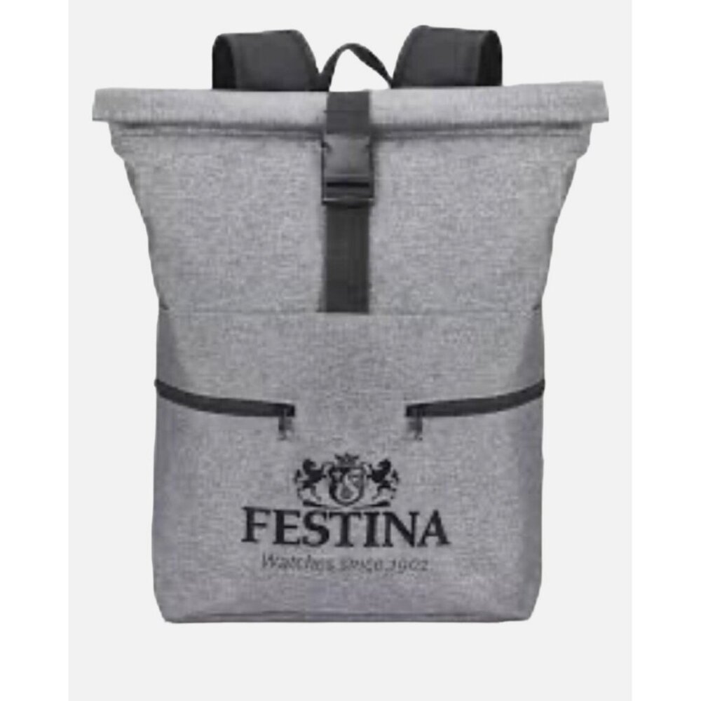 FESTINA MENS GREY CANVAS LAUNDRY OR OUTDOOR BACKPACK